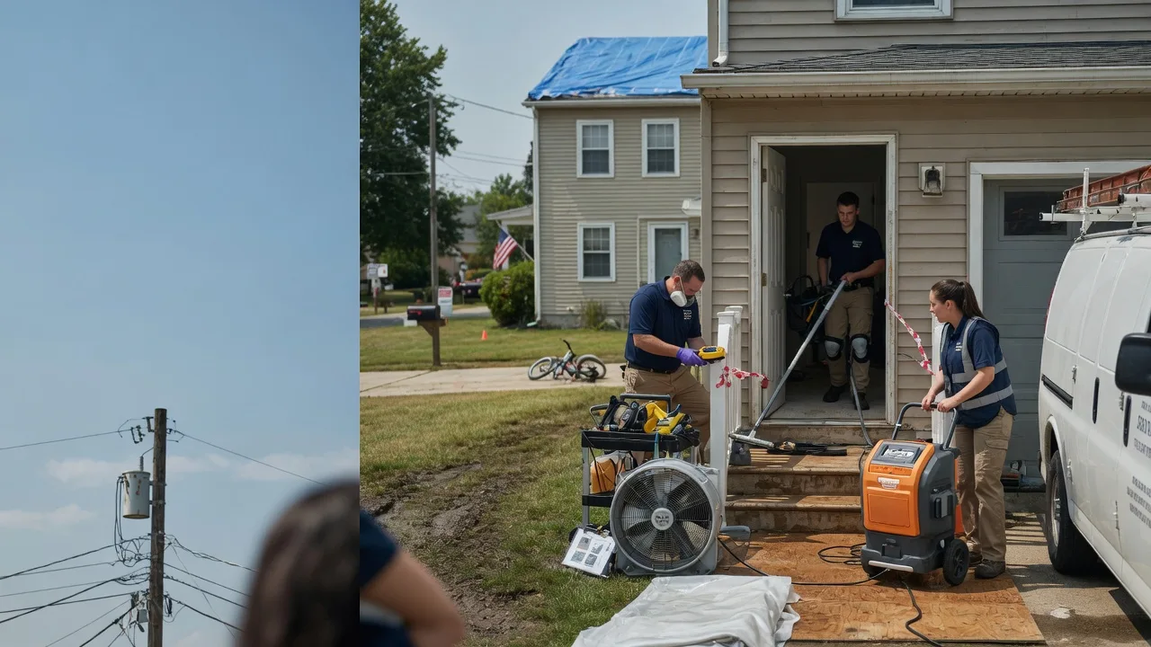 Water Damage Repair in Plevna, KS near me